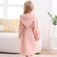 Pure Cotton Waffle Textured Breathable Bathrobe