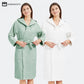 Pure Cotton Waffle Textured Breathable Bathrobe