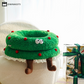 Cute Christmas Wreath Soft Pet Bed