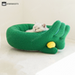 Finger Gesture Winter Warm Cat Bed