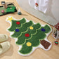 Christmas Tree Home Decor Anti-slip Rug