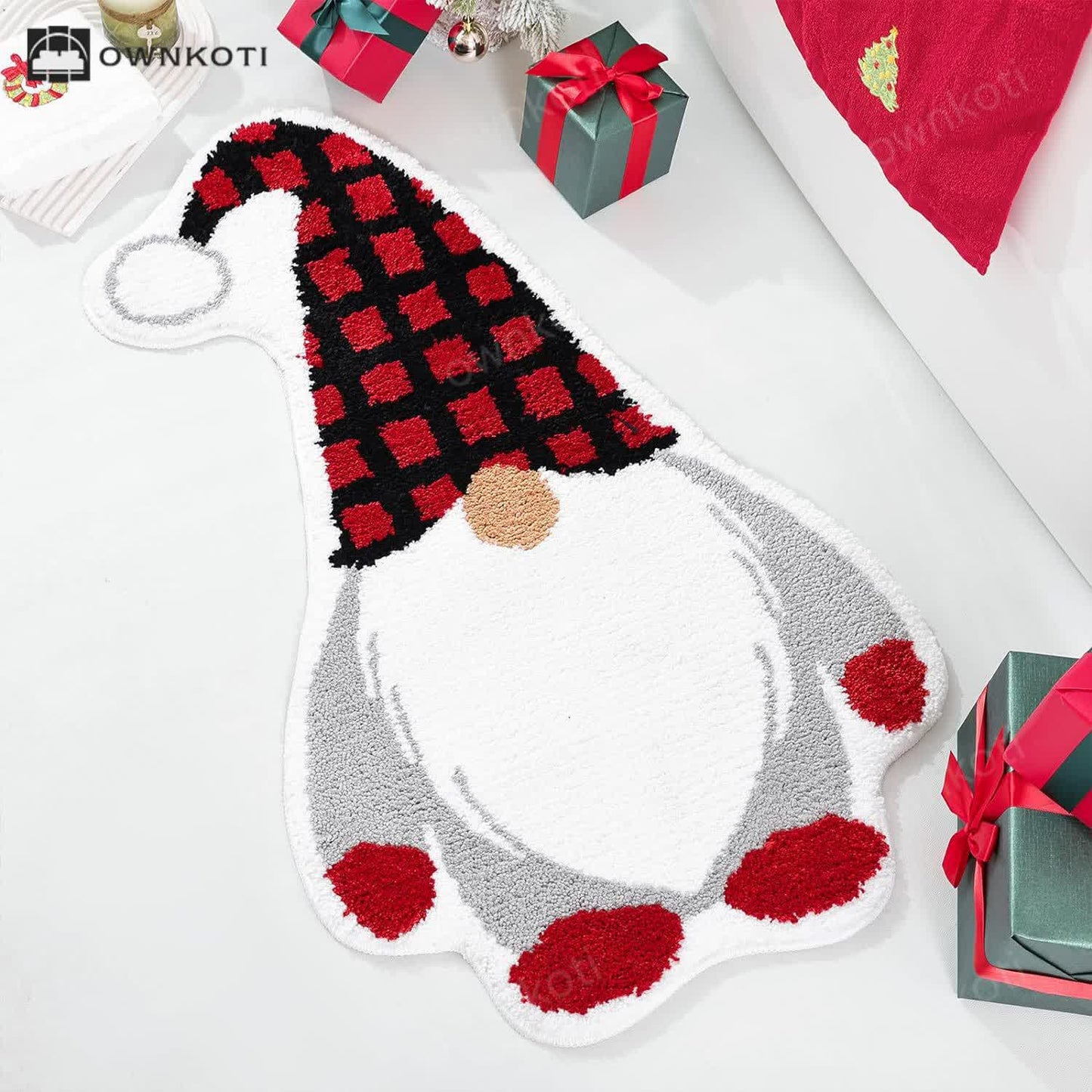 Christmas Festive Home Decor Soft Rug