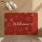 Christmas "Welcome" Anti-slip Cuttable Door Mat