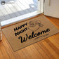 Christmas Motif Home Decor Anti-slip Rug