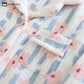 Refresh Flower Warm Air Cotton Pajama Set