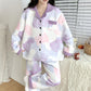 Plus Size Warm Comfy Nightwear Set
