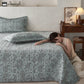 Leopard Print Double Layer Cotton Gauze Coverlet