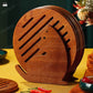 Ebony Rabbit-shaped Storage Rack Coaster