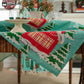 Merry Christmas Cotton Linen Tablecloth