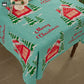 Merry Christmas Cotton Linen Tablecloth