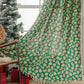 Christmas Motif Cookie Semi-shading Curtain