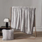 Gradient Luxurious Ostrich Feather Throw Blanket - image 4