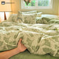 Jacquard Ginkgo Leaf Soft Bedding Set(4PCS)