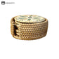 Rattan Woven Farmhouse Decorative Coaster