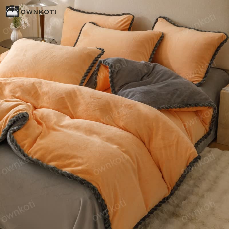 Warm Fleece Duvet Cover Comforter