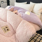 Warm Double-sided Sherpa with Comforter