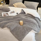 Fluffy Fleece Warm Winter Blanket with Comforter