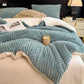 Fluffy Fleece Warm Winter Blanket with Comforter