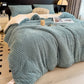 Fluffy Fleece Warm Winter Blanket with Comforter