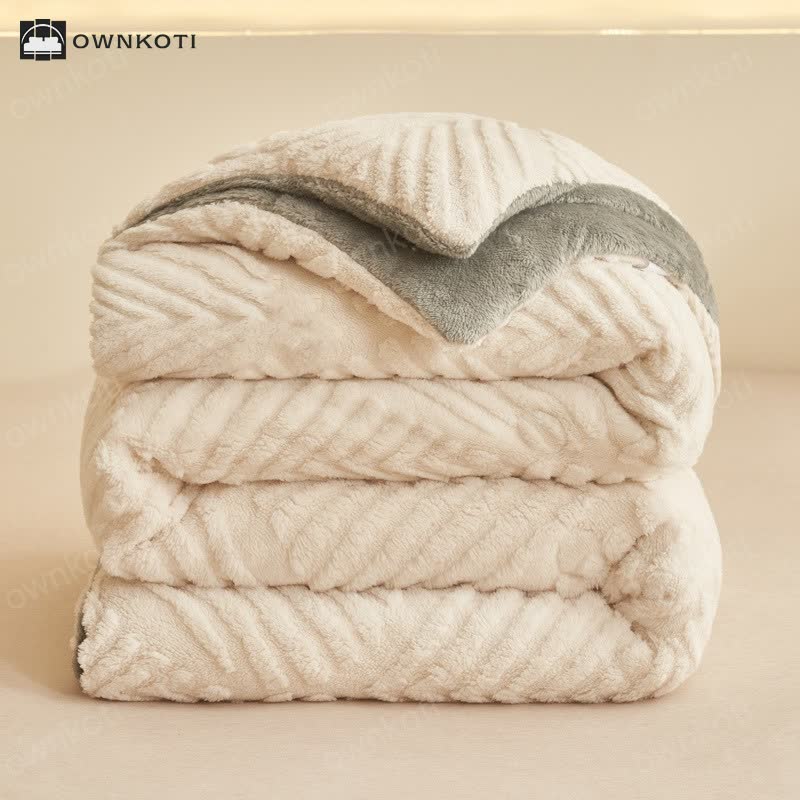 Fluffy Fleece Warm Winter Throw Blanket