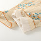 Cotton Kimono Long Sleeve Floral Pajama Set