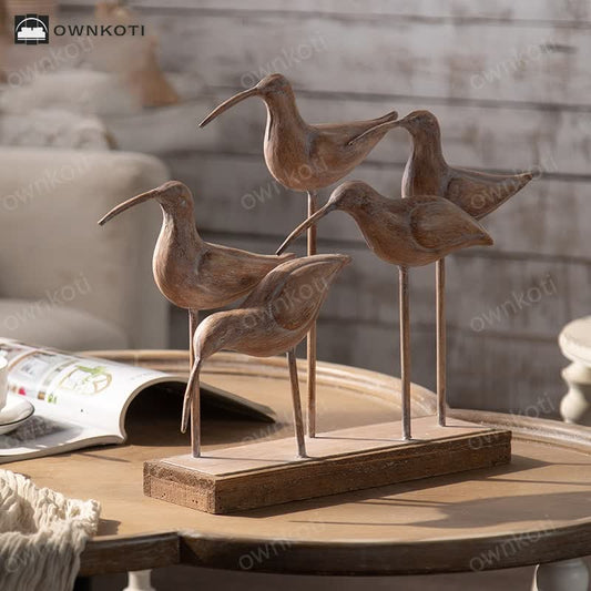 Creative Iron Bird Living Room Ornament