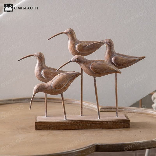 Creative Iron Bird Living Room Ornament