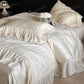 French Country Cotton Satin Bedding Set (4PCS)