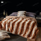 Luxurious Double Layer Faux Fur Throw Blanket