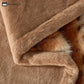 Luxurious Double Layer Faux Fur Throw Blanket