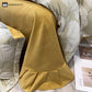 Brushed Cotton Ginkgo Leaf Flat Sheet Bedding Set(4PCS)