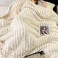 Reversible Warm Fleece Throw Blanket - image 6