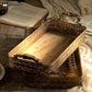 Vintage Iron Bread Fruit Storage Tray (2PCS)