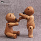 Wooden Movable Puppet Bear Ornament