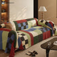 Modern Style Plaid Soft Sofa Cover