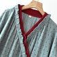 Ownkoti V-neck Cotton Polka Dots Nightdress - image 3
