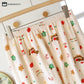 Christmas Motif Cotton Gauze Pajama Set