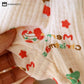 Christmas Motif Cotton Gauze Pajama Set