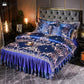 Satin Elegant Bed Skirt Bedding Set (4PCS)