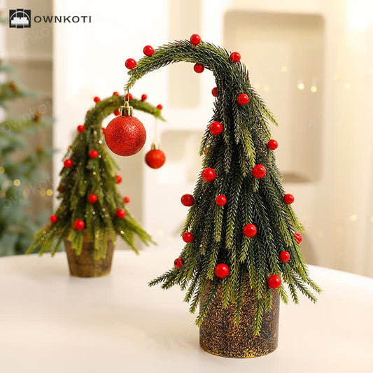 Christmas Tree Potted Home Decoration