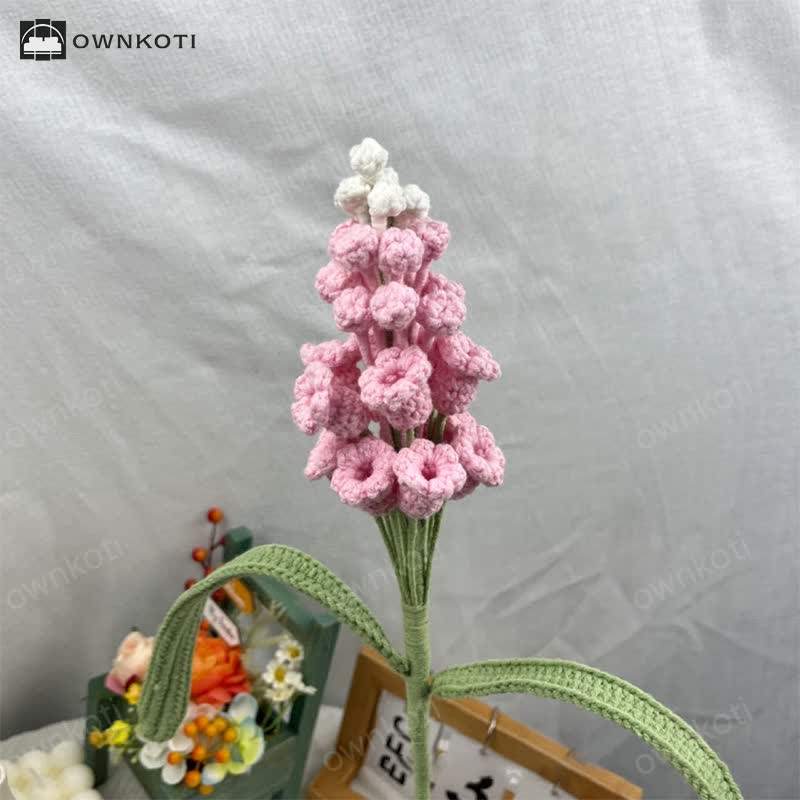 Hand-woven Grape Hyacinth Ornament