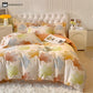 Maple Leaf Soft Brushed Cotton Bedding Set(4PCS)