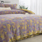 Button Ginkgo Leaf Cotton Bedding Set (4PCS)