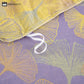 Button Ginkgo Leaf Cotton Bedding Set (4PCS)