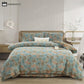 Button Ginkgo Leaf Cotton Bedding Set (4PCS)