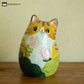 Cute Cat Creative Hand-painted Ceramic Vase