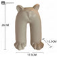 Cream Cat Ceramic Vase Ornament