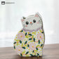 Creative Hand-painted Cat-shaped Ceramic Vase