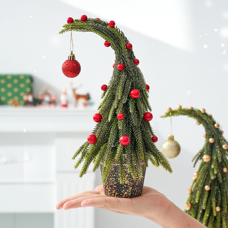 Christmas Tree Potted Home Decoration  - image 8