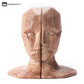 Human Head Sculpture Bookend Furniture Decoration